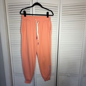 Peloton Peach Joggers Sweatpants | S | Athleisure Lounge